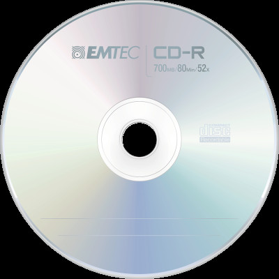 CD-R диски для аудіо Emtec Shrink 50