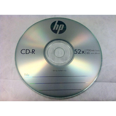CD-R диски Hewlett-Packard Cake box 10