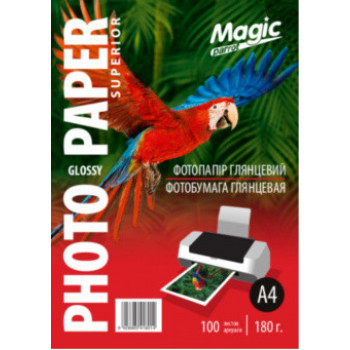 Фотобумага Magic A4 глянцевая 180g (100л) эконом!