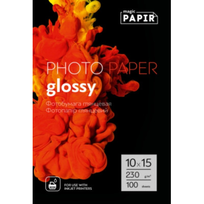 Фотобумага  PAPIR 10*15 глянец 230g (100л)