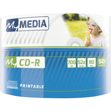CD-R MyMedia printable Bulk/50 (принтові)