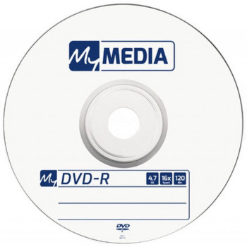 Диск DVD-R для відео MyMedia 16x Bulk/50