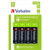 Акумуляторні батарейки Verbatim HR6 АА 1,2V 2500 mAh, Ni-MH