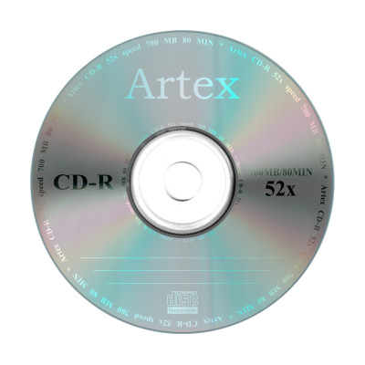 CD-R диски для аудіо Artex Bulk/50
