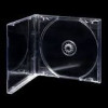 Коробка для 1-CD-диска Jewel Clear case, прозорий лоток (DELUX)