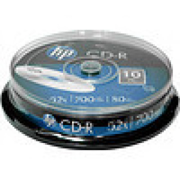 CD-R диски Hewlett-Packard Cake box 10