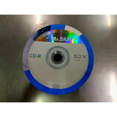 Диск Mr.Data CD-R 700Mb 52x Bulk/50