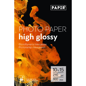 Фотобумага  PAPIR 10*15 глянец 210g (100л)